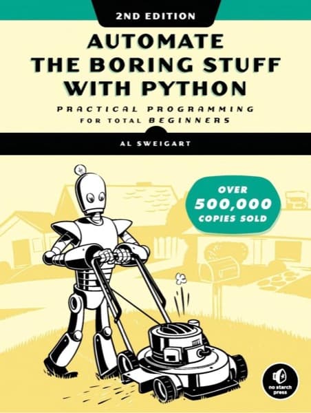 Automate the Boring Stuff with Python — cover