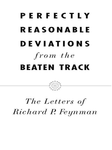 Perfectly Reasonable Deviations — cover