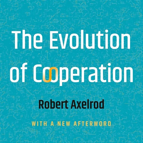 The Evolution of Cooperation — cover