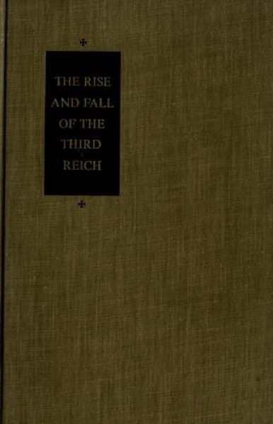 The Rise and Fall of the Third Reich — cover