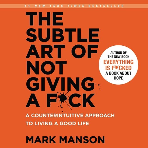 The Subtle Art of Not Giving a F*ck — cover
