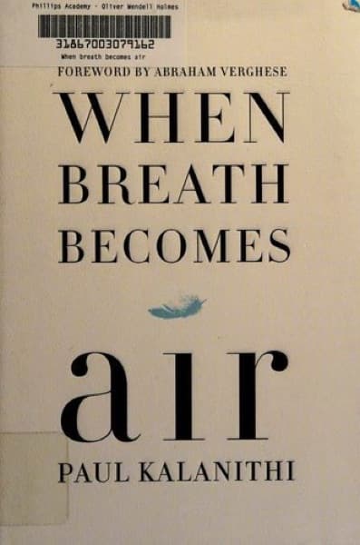 When Breath Becomes Air — cover