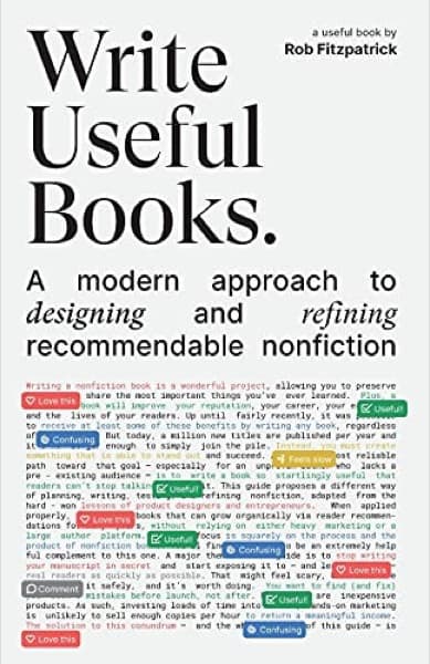 Write Useful Books — cover