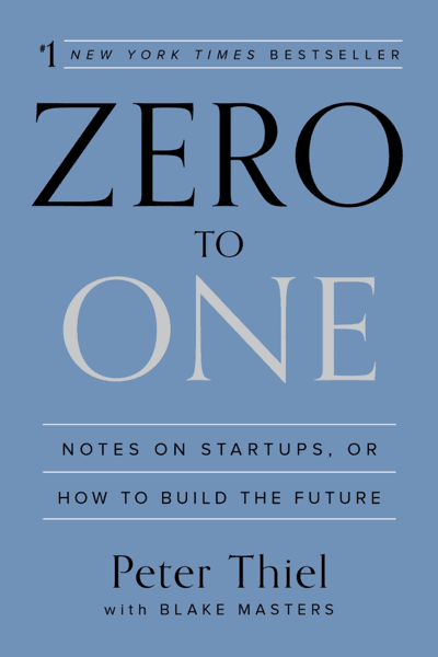Zero to One — cover