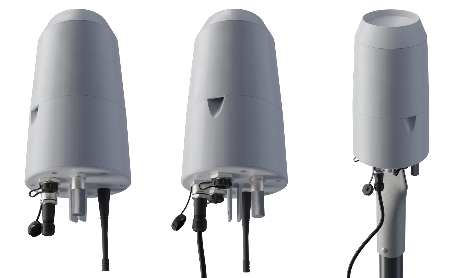 Byome weather station 3D renders